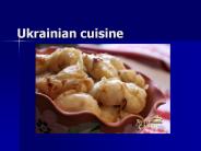 Ukrainian cuisine