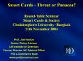 Smart Cards - Threat or Panacea? PowerPoint PPT Presentation