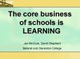 The core business of schools is LEARNING PowerPoint PPT Presentation