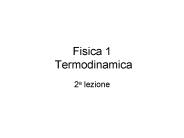 Fisica 1 Termodinamica