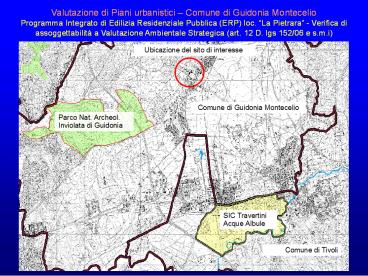 Gestione Ambientale e Sviluppo Sostenibile Esperienze nella Provincia di Roma