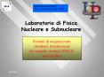 Laboratorio di Fisica Nucleare e Subnucleare PowerPoint PPT Presentation