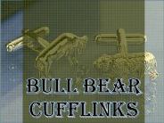 Bull And Bear Cufflink