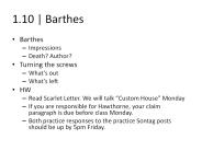 1.10 | Barthes