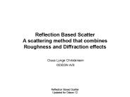 Reflection Based Scatter