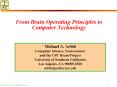 From Brain Operating Principles to Computer Technology PowerPoint PPT Presentation