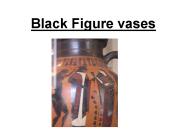 Black Figure vases