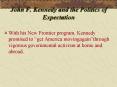 John F. Kennedy and the Politics of Expectation PowerPoint PPT Presentation