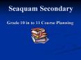 Grade 10 in to 11 Course Planning PowerPoint PPT Presentation