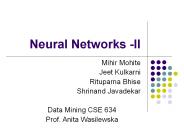 Neural Networks -II