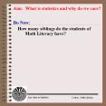 Aim: What is statistics and why do we care? PowerPoint PPT Presentation