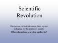 Scientific Revolution PowerPoint PPT Presentation