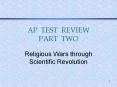 AP TEST REVIEW PART TWO PowerPoint PPT Presentation