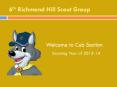 6th Richmond Hill Scout Group PowerPoint PPT Presentation