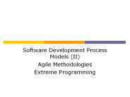 Software Development Process Models (II)
