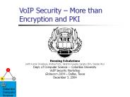 VoIP Security 