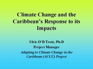 Climate Change and the Caribbean