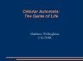 Cellular Automata: The Game of Life PowerPoint PPT Presentation