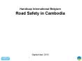 Handicap International Belgium Road Safety in Cambodia         September 2010 PowerPoint PPT Presentation