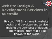 Website Design & Development Services in Australia