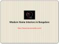 Best Home Interior services in Bangalore PowerPoint PPT Presentation