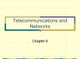 Telecommunications and Networks PowerPoint PPT Presentation