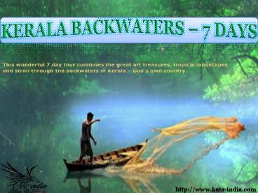 Kerala Backwaters - 7 Days