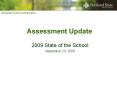 Assessment Update PowerPoint PPT Presentation