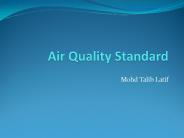 Air Quality Standard