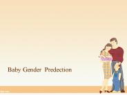Baby Gender Prediction