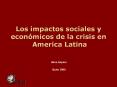 Los impactos sociales y econ PowerPoint PPT Presentation