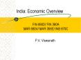 India: Economic Overview PowerPoint PPT Presentation
