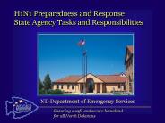 H1N1 Preparedness and Response