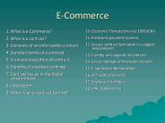 E-Commerce