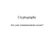 Cryptography