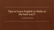 Best tips to learn English