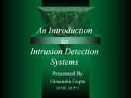 An Introduction to Intrusion Detection Systems