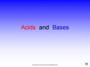 Acids and Bases
