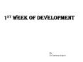 1ST week of development PowerPoint PPT Presentation