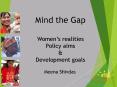 Mind the Gap  Women PowerPoint PPT Presentation
