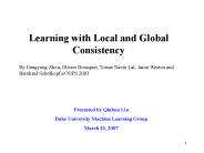 Learning with Local and Global Consistency
