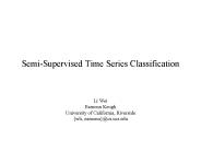 Semi-Supervised Time Series Classification