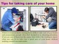 Tips for Taking Care of Your Home PowerPoint PPT Presentation