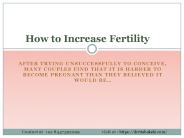 Some Fertility Treatment Solutions: World Fertility Services