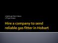 Buy Natural Gas in Hobart