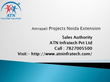 Amrapali Projects Noida Extension