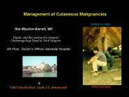 Management of Cutaneous Malignancies