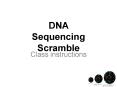 DNA Sequencing Scramble PowerPoint PPT Presentation