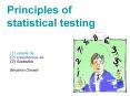 Principles of statistical testing PowerPoint PPT Presentation