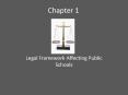 Legal Framework Affecting Public Schools PowerPoint PPT Presentation